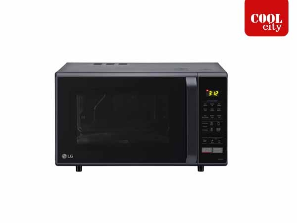 LG 28 L Convection Microwave Oven  (MC2846BG, Black)